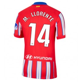 Atletico Madrid Marcos Llorente #14 Hjemme skjorte 2024-25 Kortermet